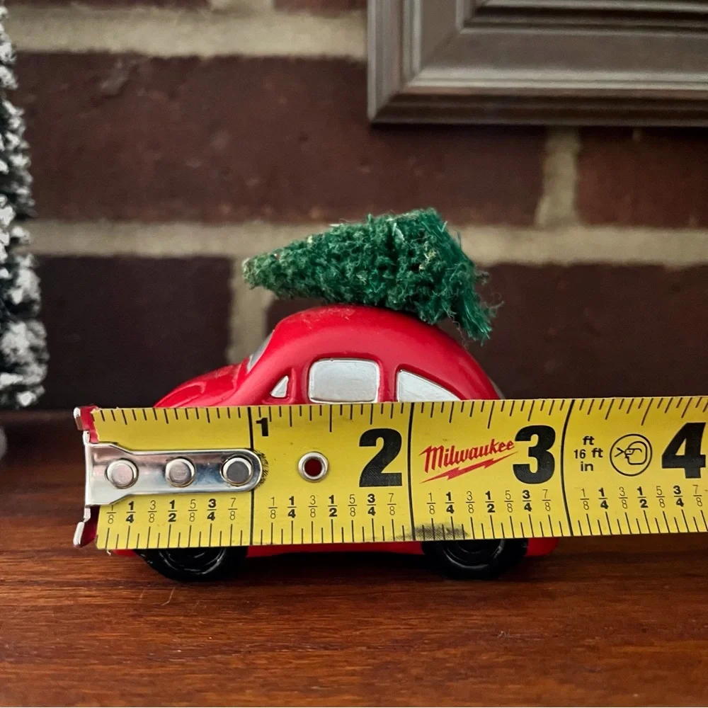 Dept 56 Little Red Car VW Christmas Ornament
